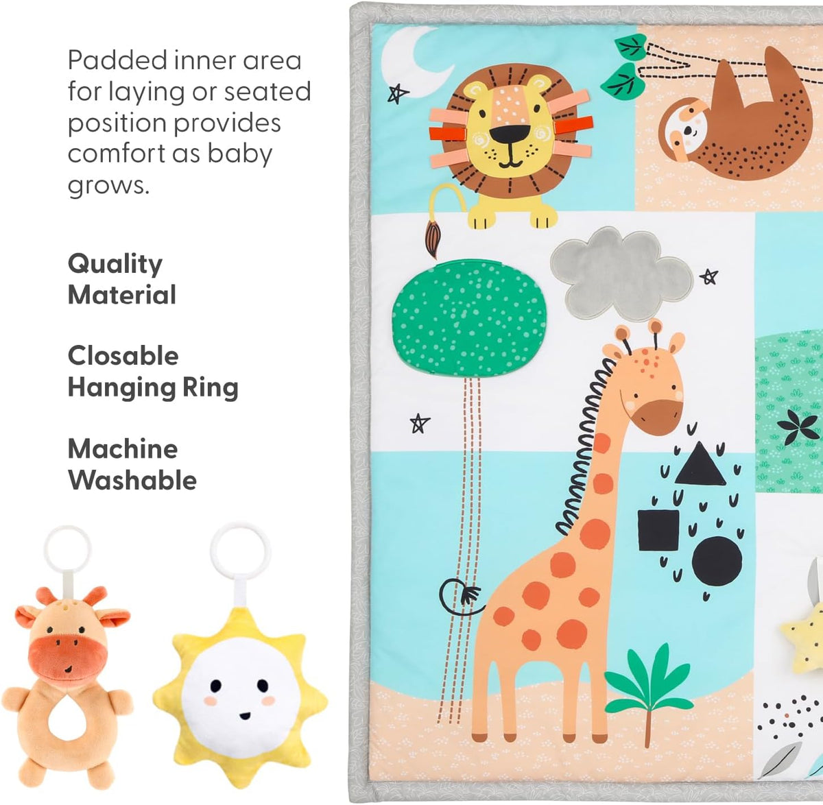 Safari Baby Play Gym Mat